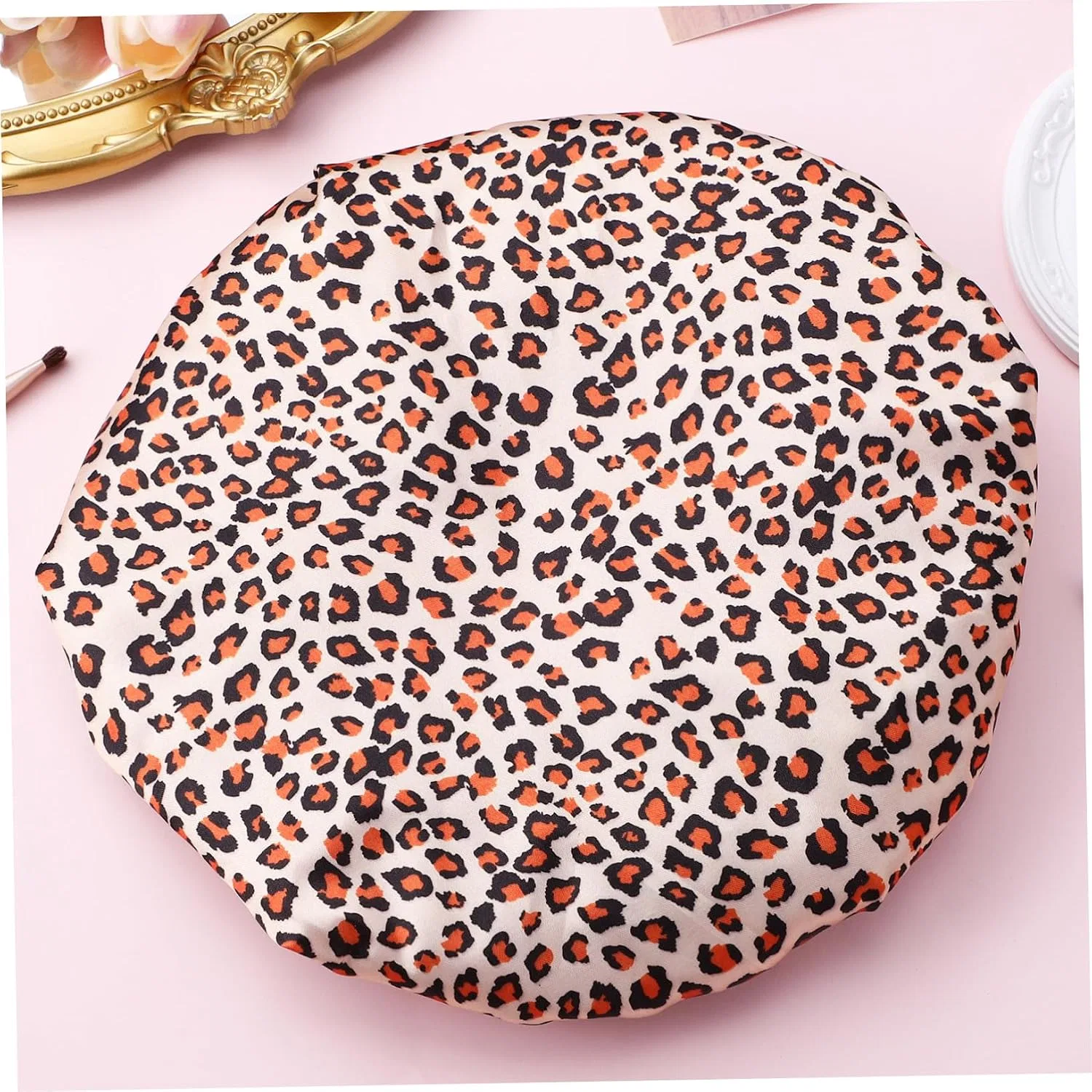 Шапочка для душа Leopard COLLBATH, PEVA, 27x11x0.3 см, мультиколор — фото 3
