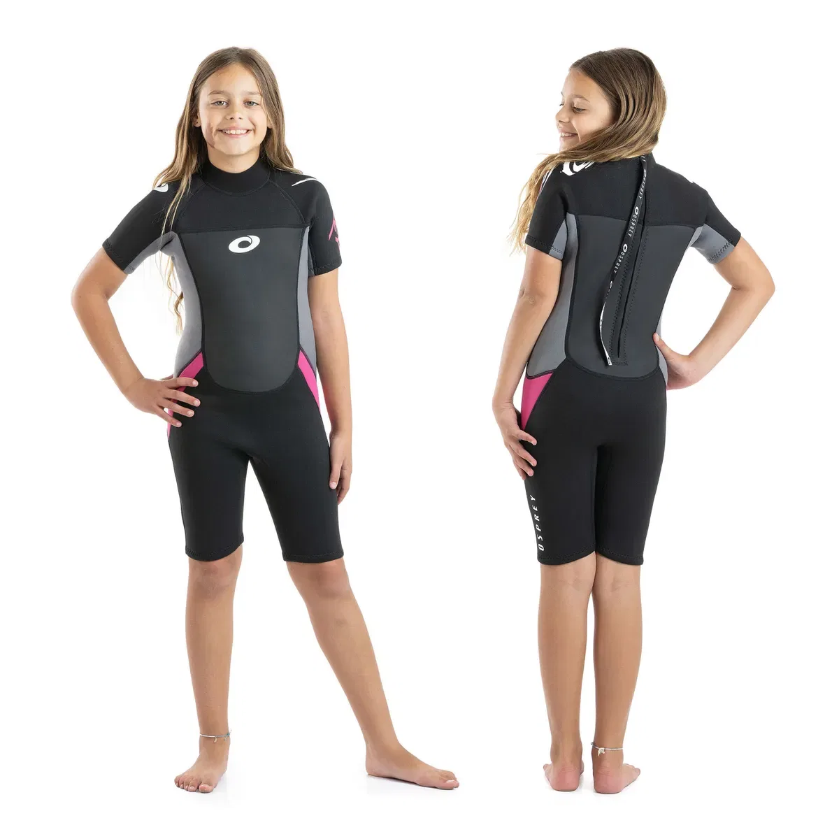 Гидрокостюм с коротким рукавом Osprey Action Sports, Pink