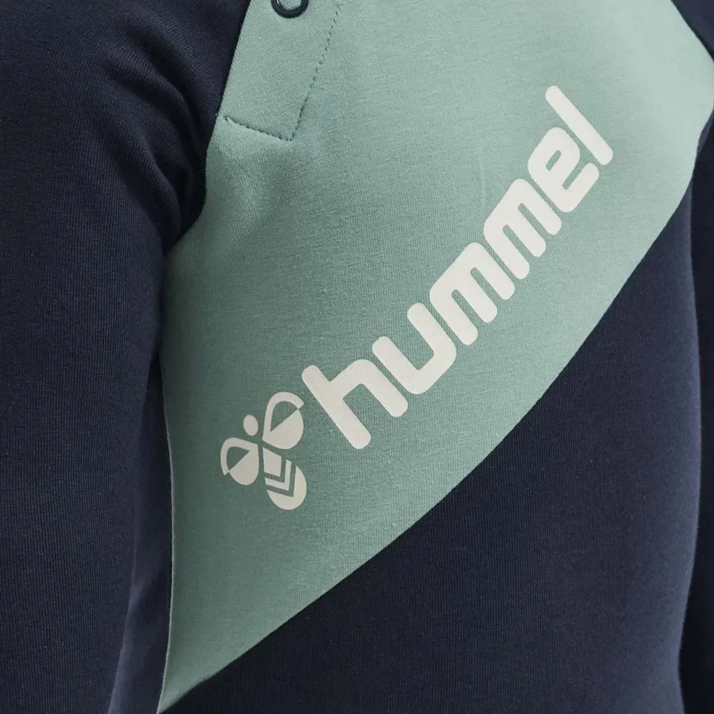 Боди с длинным рукавом Seoul Hummel, синий — фото 4