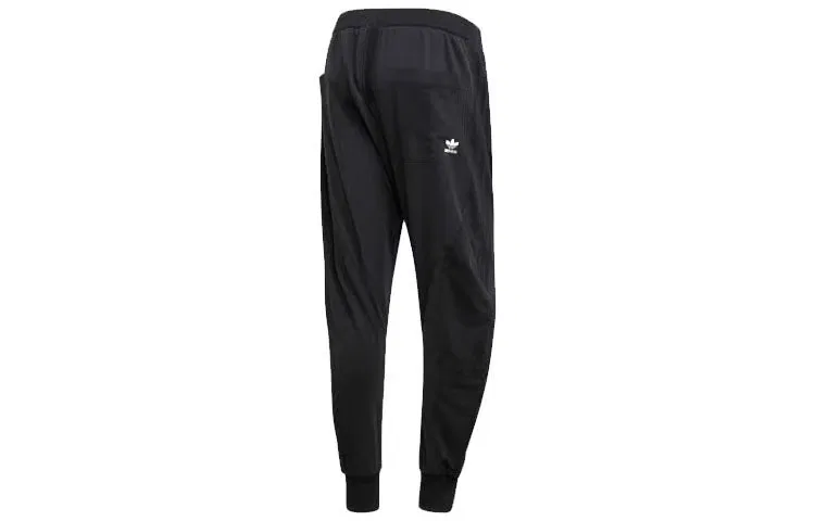 Штаны спортивные с логотипом Adidas, черный
