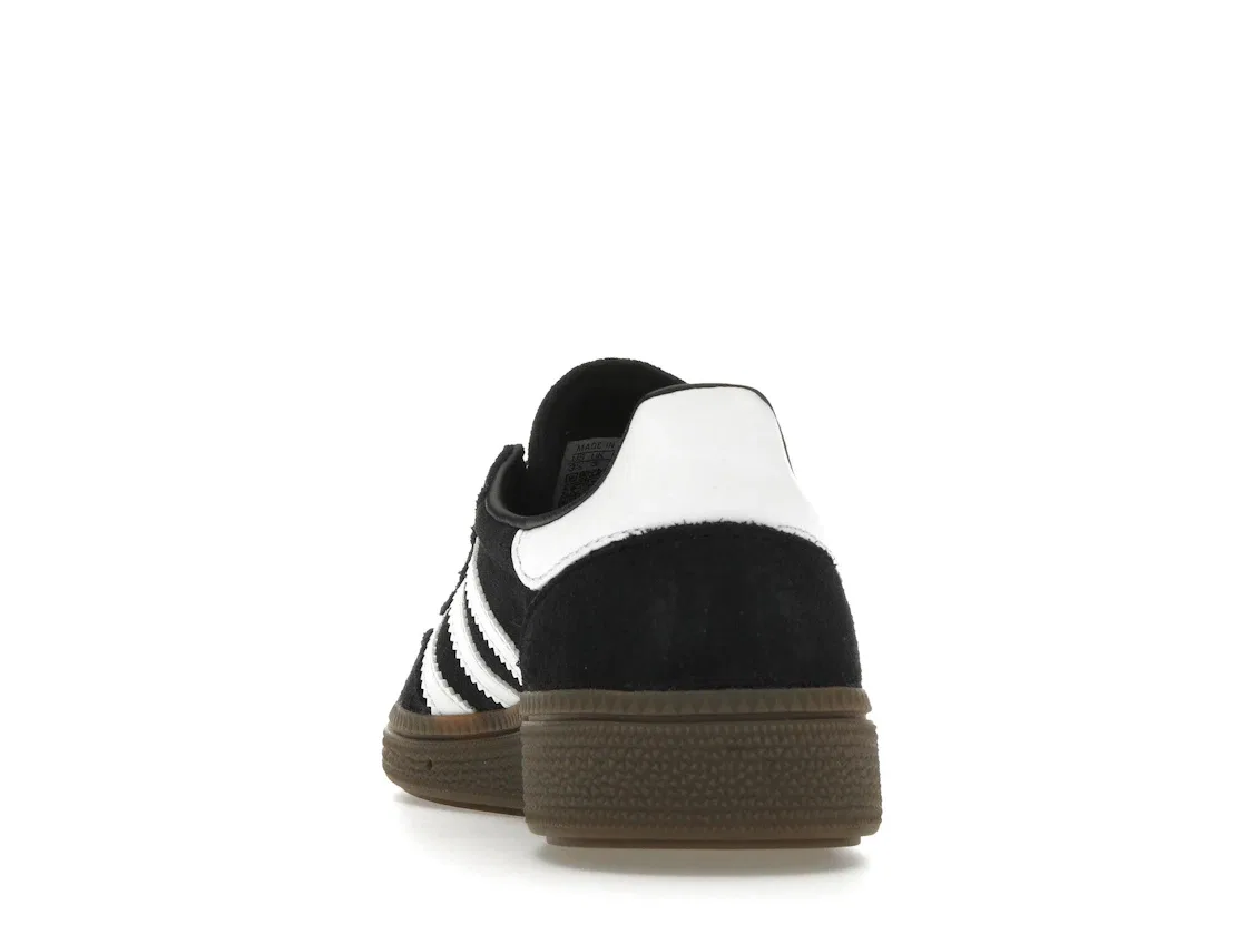 Детские кроссовки lifestyle с замшевым верхом Adidas Handball Spezial, Core Black/Cloud White/Gum — фото 4