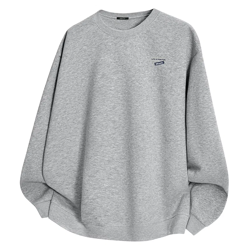 Свитшот детский с круглым вырезом MINISO, Heather Gray
