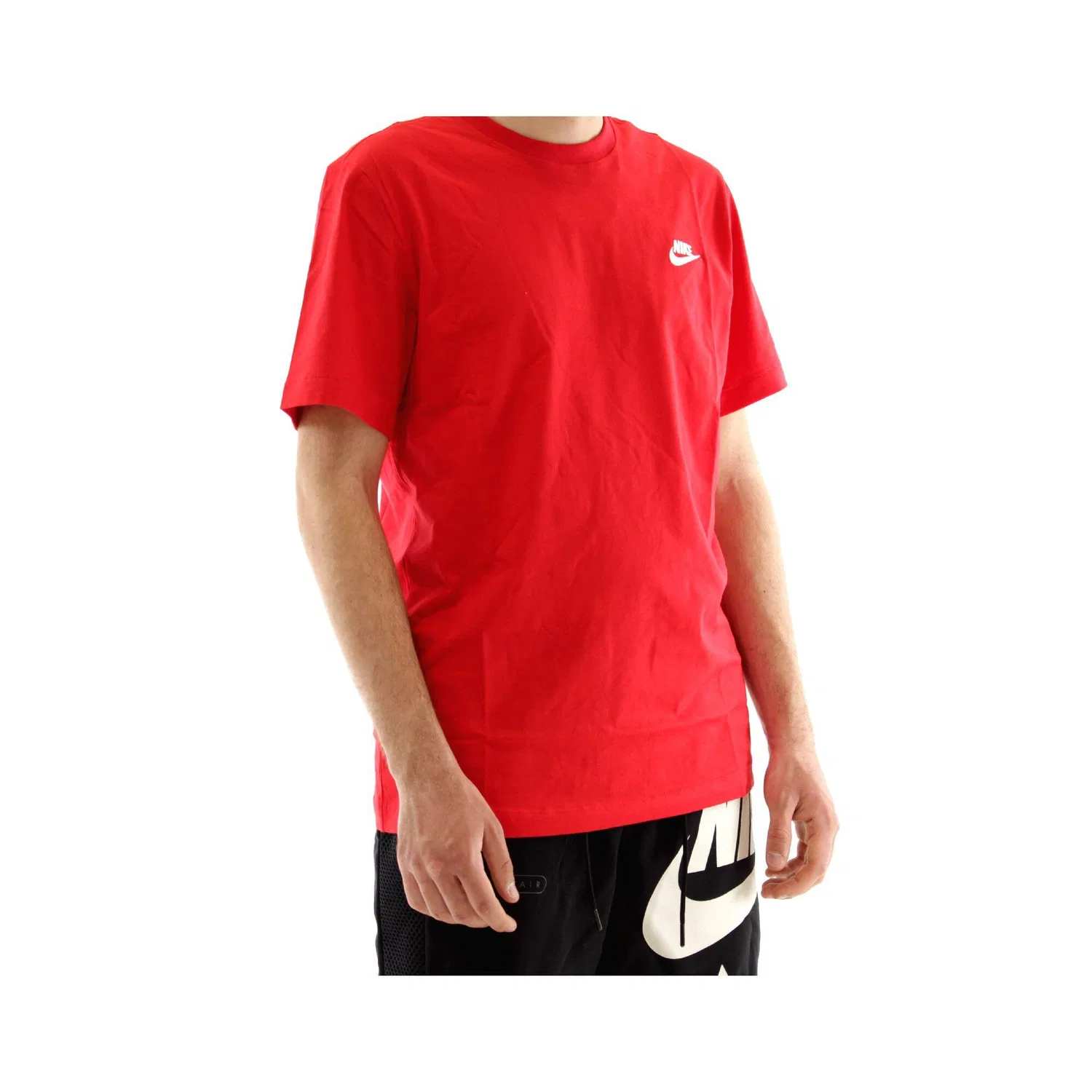 Мужская хлопковая футболка Nike Sportswear AR4997, Rot — фото 4