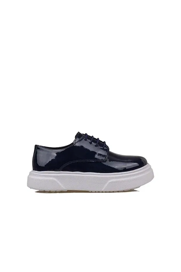 Детские туфли для мальчиков на шнуровке Trend Adımlar, Navy Blue