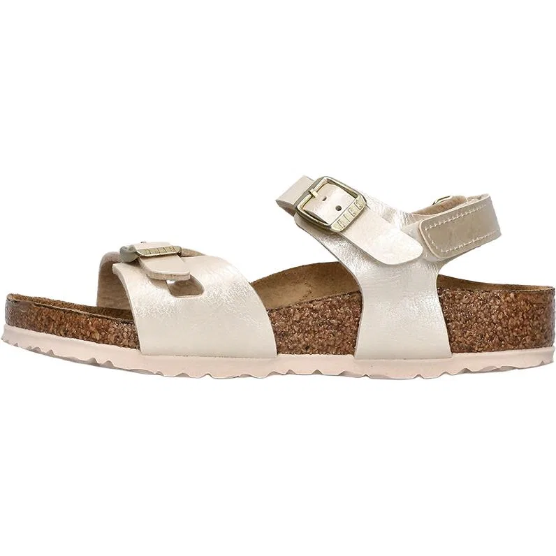 Детские сандалии Rio, низкий верх, Cream White, Birkenstock