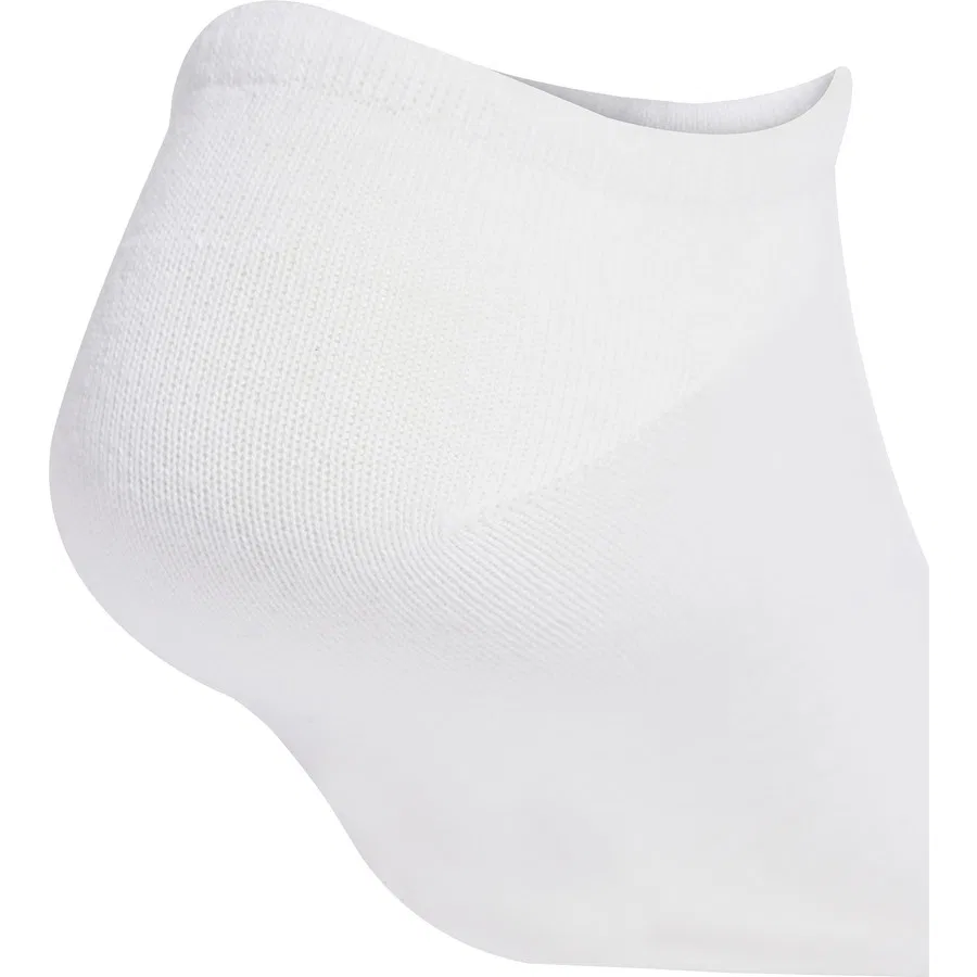 Носки спортивные с принтом Trefoil, 3 пары, adidas Originals JV7400, Бело-серый — фото 4