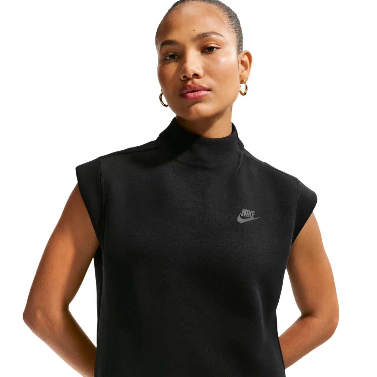 Женская футболка Tech Fleece Nike, черный