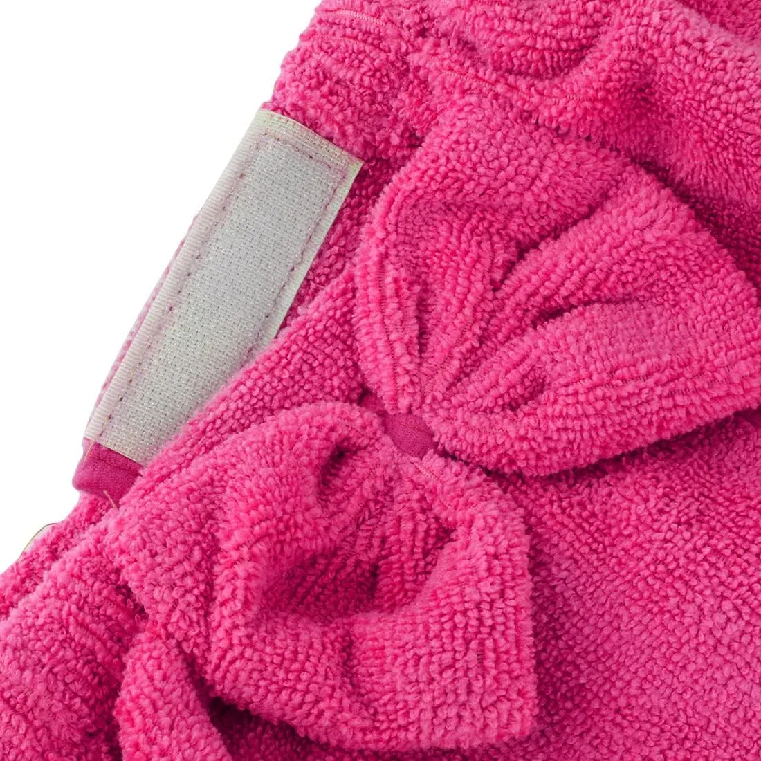 Микрофибровая шапочка для душа, 2 в 1, Ruilogod, Fuchsia — фото 3