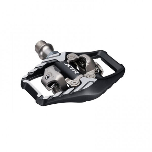 

Педали Shimano xtr pd-m9120 spd эндуро, черный / серебристый / серебристый