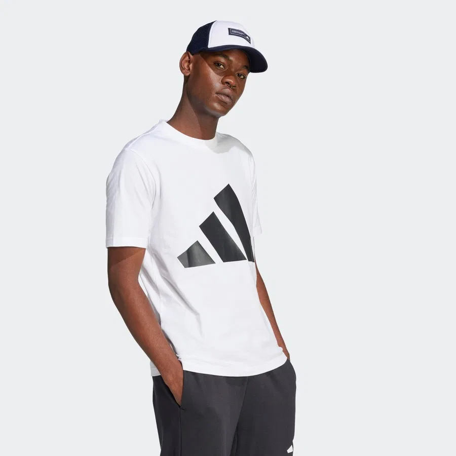 Спортивная футболка с коротким рукавом M Bl Sj T adidas, Белый — фото 2