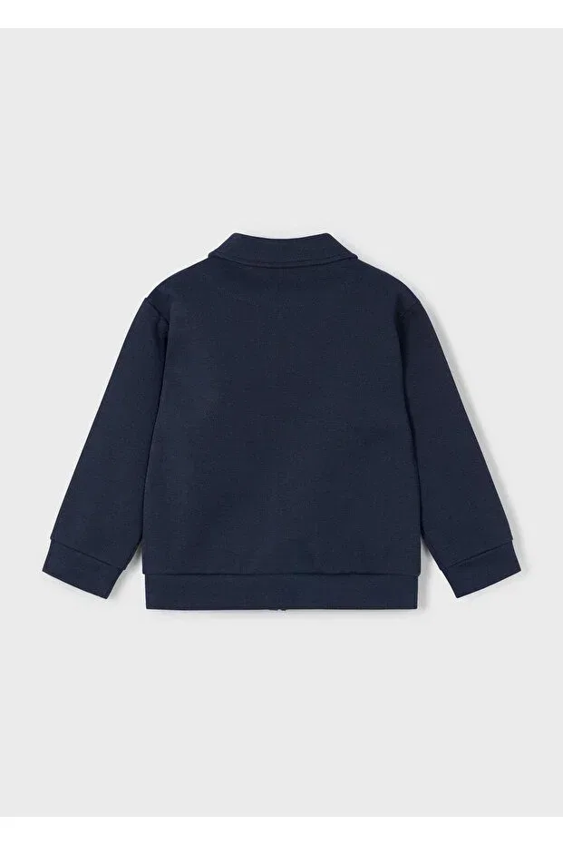 Детское пальто для мальчиков утепленное Mayoral, Navy Blue — фото 2