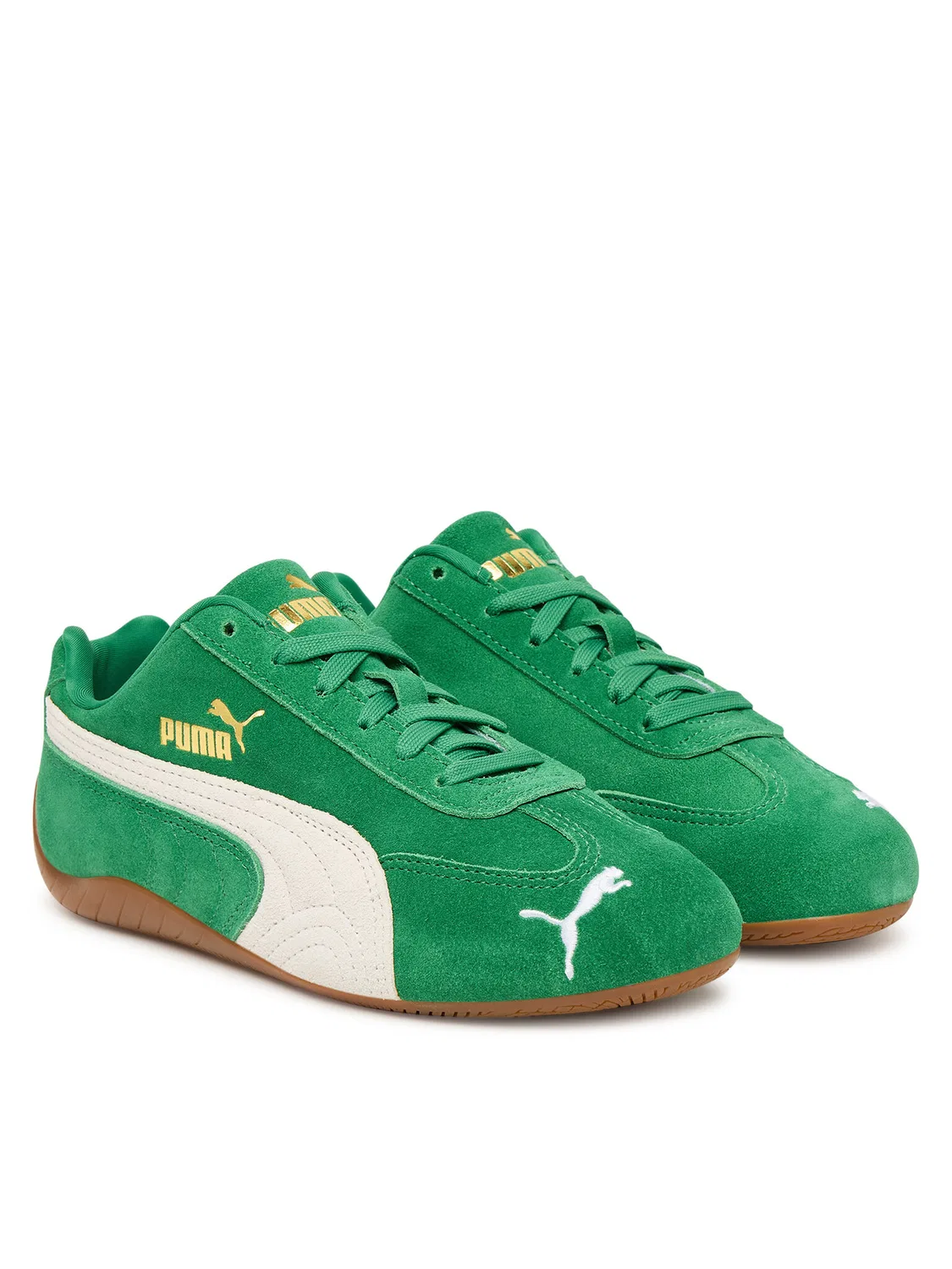 Кроссовки для мальчика Speedcat Og Jr Puma, зеленый — фото 2