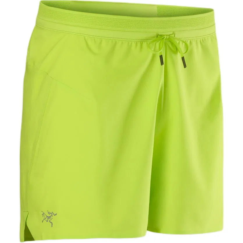 Мужские спортивные шорты с принтом Norvan Short 5 Arcteryx, Vine Green/Mantis