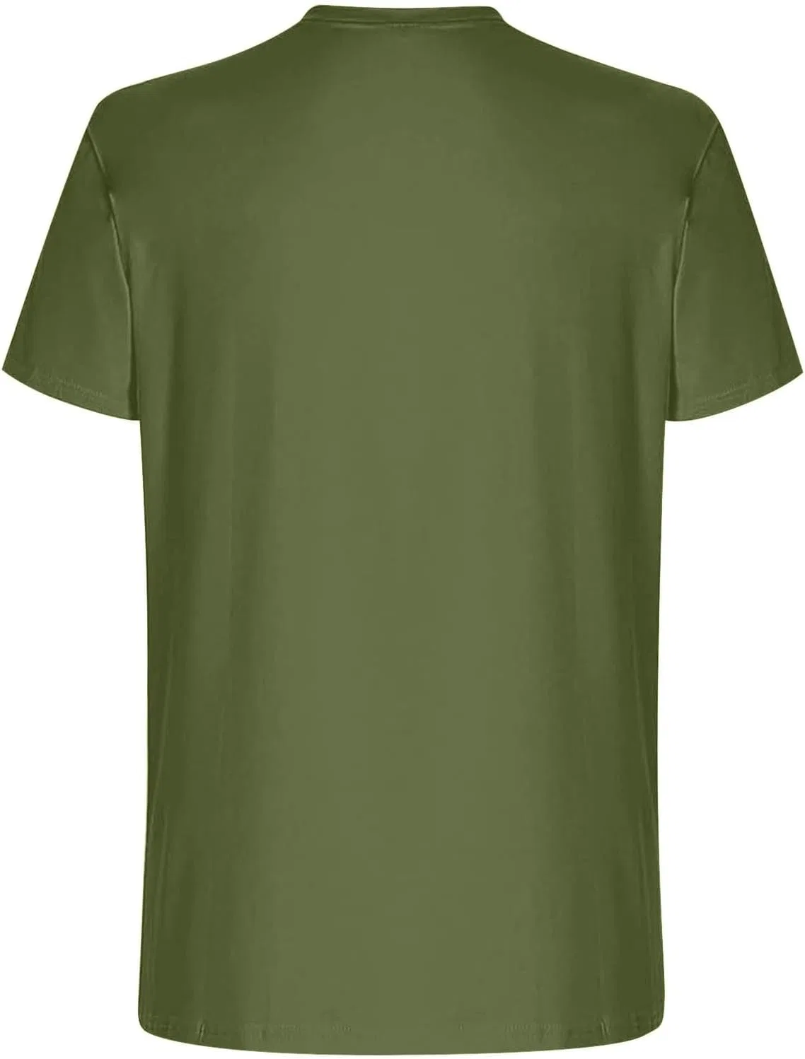 Мужская футболка с принтом Regular Fit, Army Green — фото 3