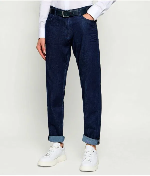 Мужские джинсы Regular Fit P-Re.Maine BOSS, Blu Marino