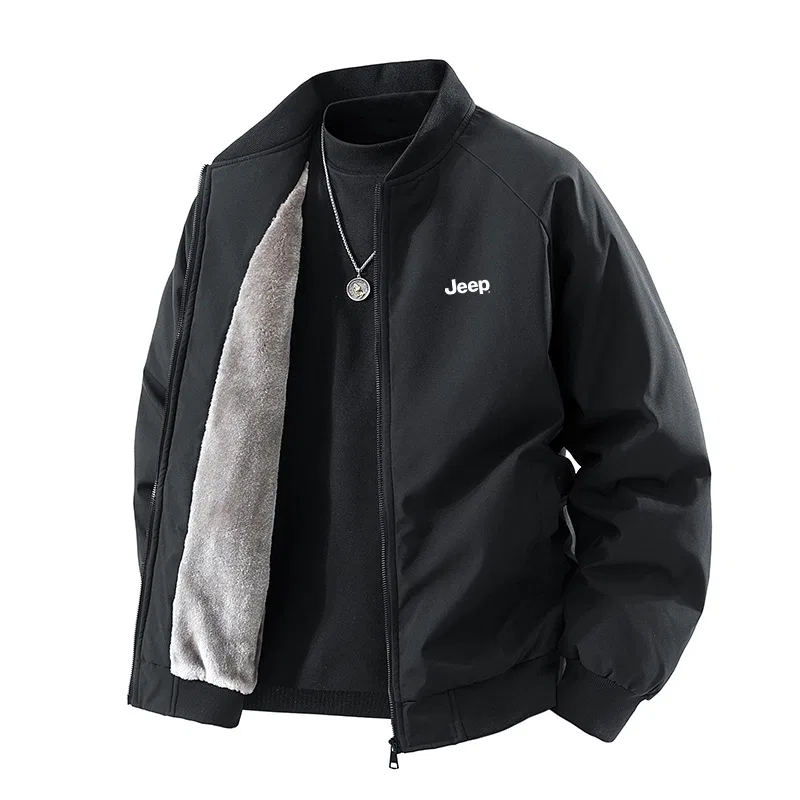 Детская куртка-бейсболка с флисовой подкладкой Jeep, Black Fleece-Lined