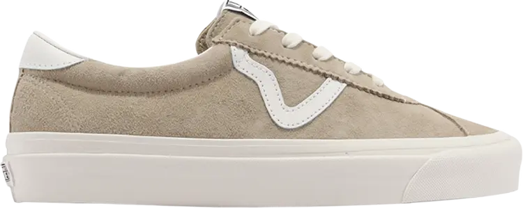 

Кеды Vans Style 73 DX Pig Suede - Khaki White, коричневый