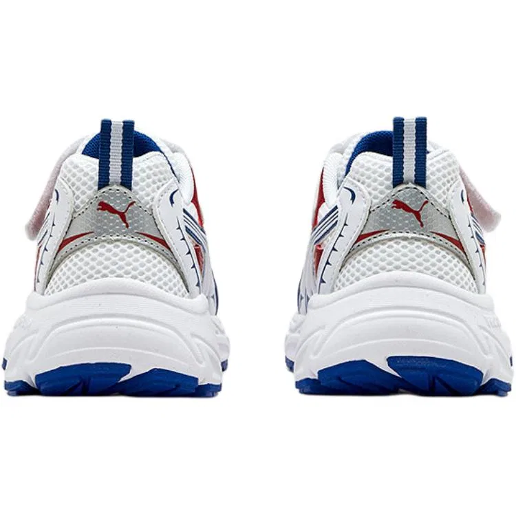 Детские кроссовки с текстильным верхом PUMA Memoria, White Blue Red — фото 4