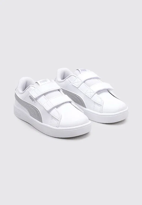 Кроссовки с липучкой Rickie classic Puma, white, белый — фото 2