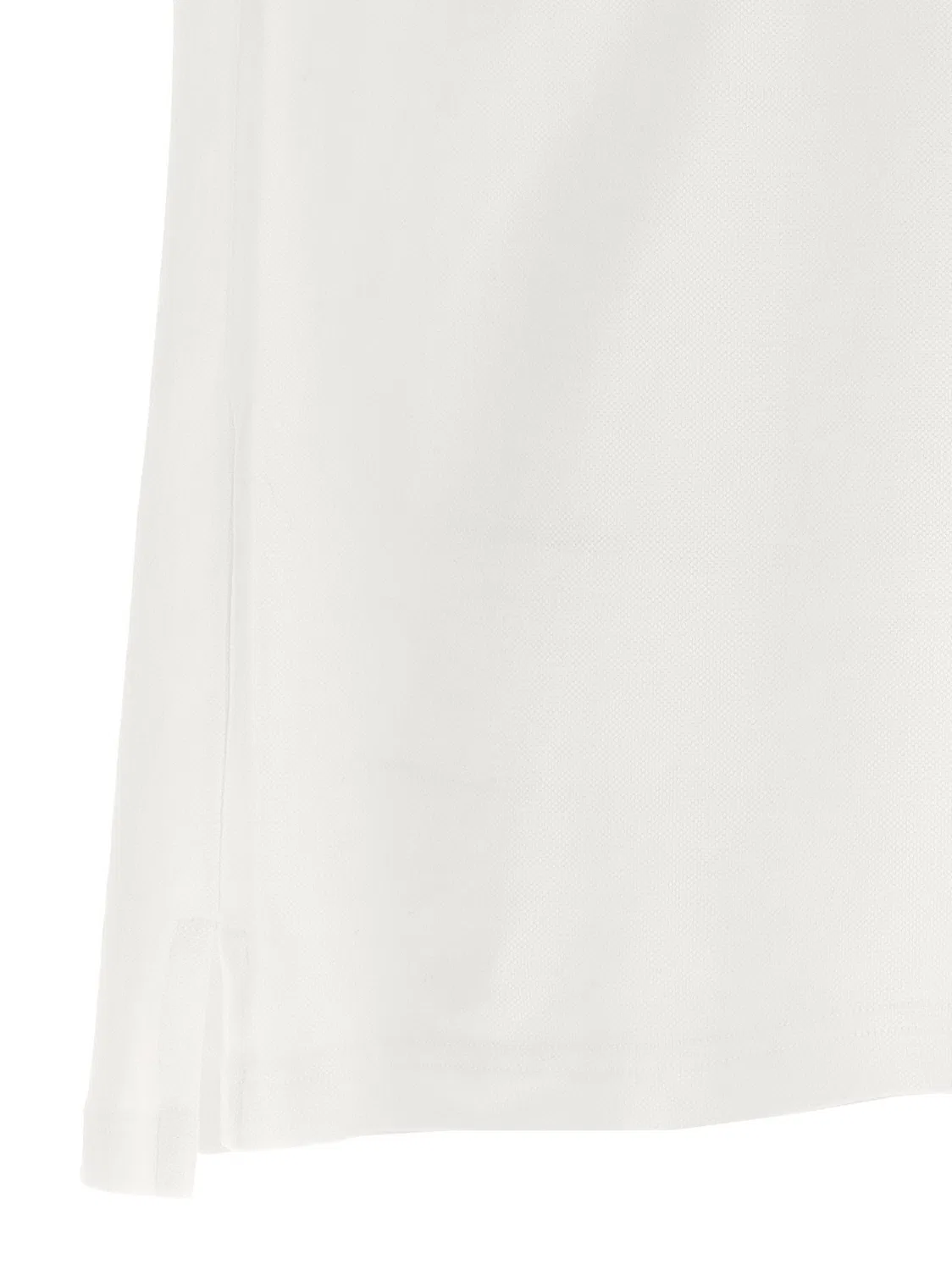 Мужское поло с цветочным принтом Paisley White Cotton Polo Shirt Etro, White — фото 4