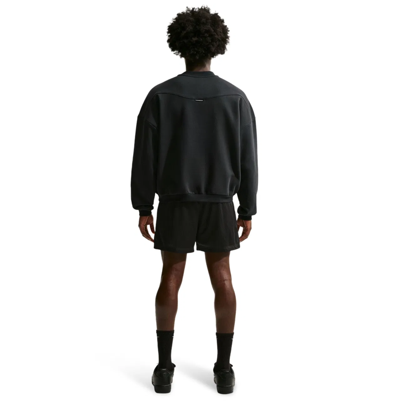 Мужские шорты Dri-FIT Standard Issue Mesh 5IN Nike, белый/черный — фото 4