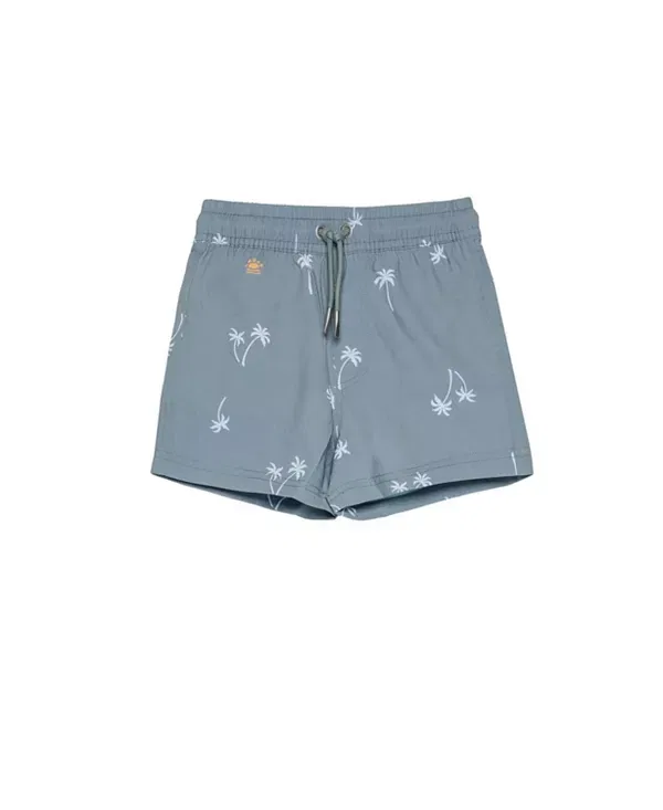 Детские шорты для плавания для мальчиков с принтом Beach Scout Drawstring Gottex Kids, Multi-Green