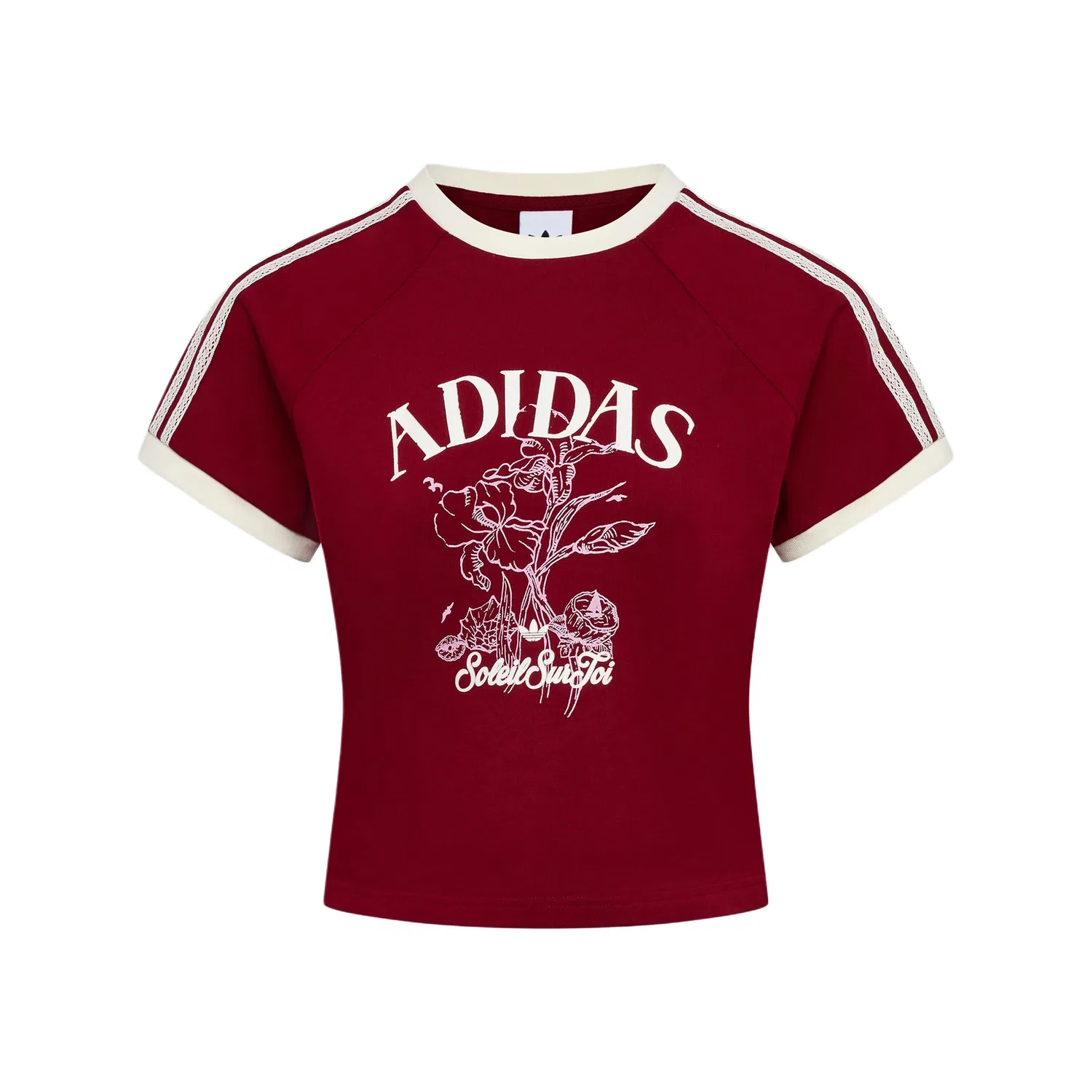 Футболка с круглым вырезом Adidas Originals, Red