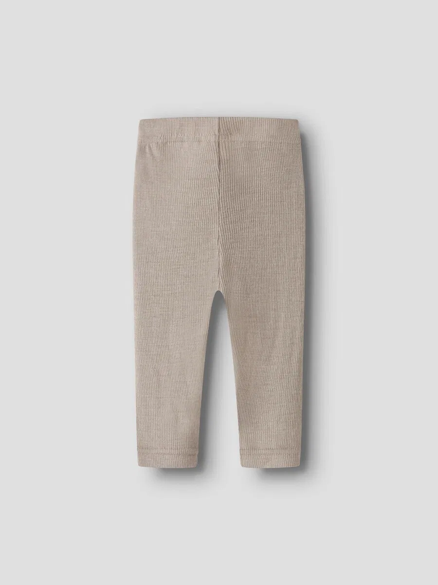 Леггинсы NAME IT Slim fit 'NBNNALU' серого цвета — фото 3