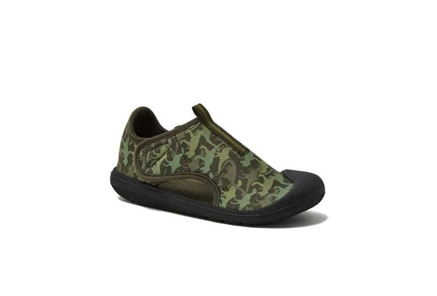 Детские водные туфли с принтом Adventurer Lands' End, Olive Dino Camo