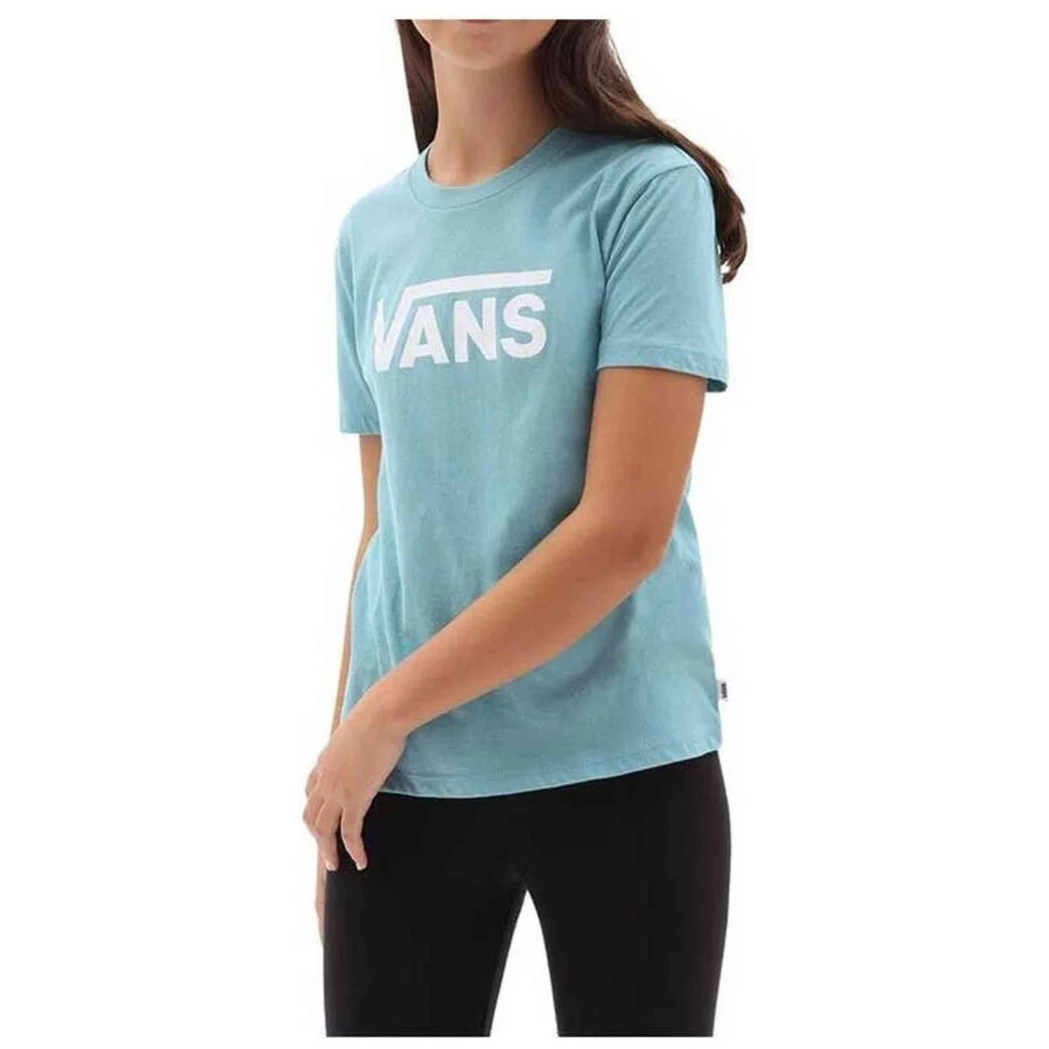 Детская футболка с коротким рукавом Vans VN0A53P2ZFV, Цвет Blau