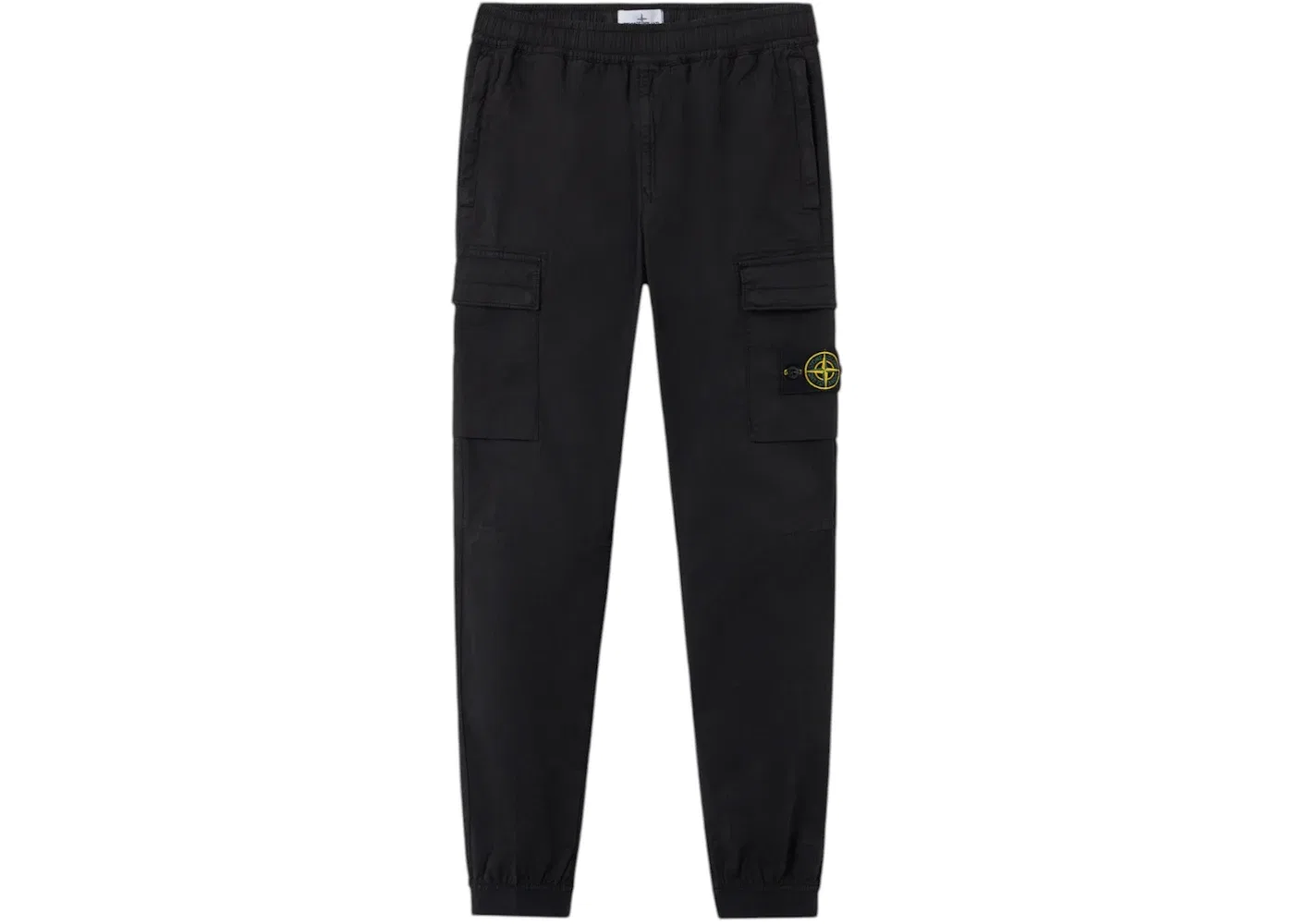 Мужские брюки из твила Supima Cotton Twill Stone Island, Black