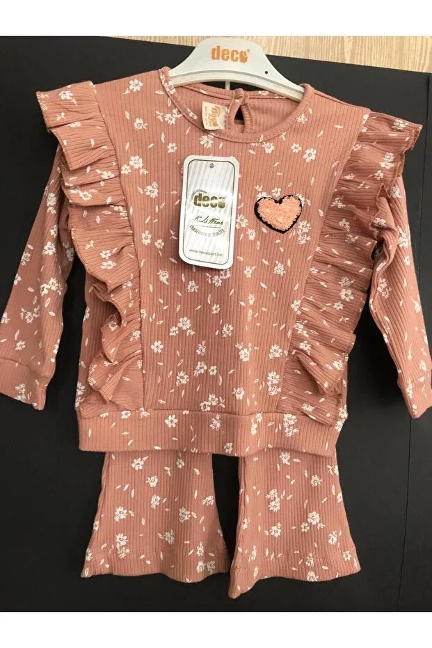 Детский костюм с принтом Sportswear Gülüce Butik, Coffee With Milk — фото 4