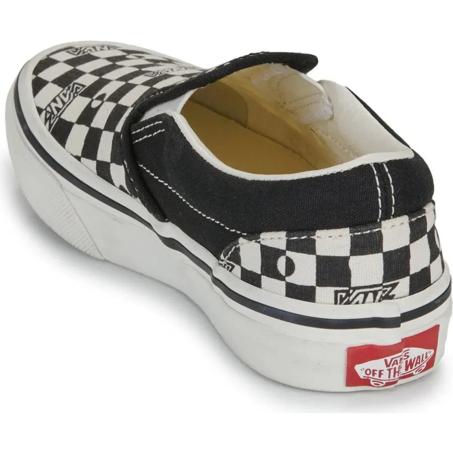 Детские кроссовки Vans VN000D0JBZW1-CLASS, Черно-белый — фото 4