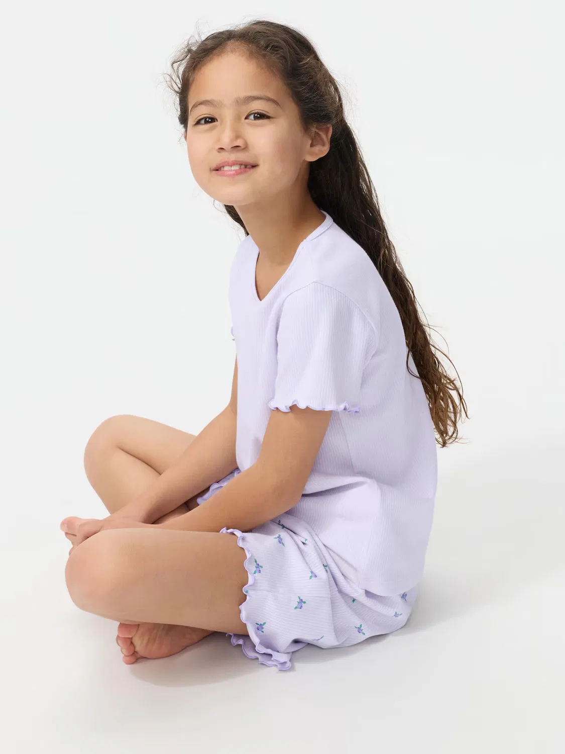 Комплект одежды Uniqlo Airism, детский, светло-фиолетовый