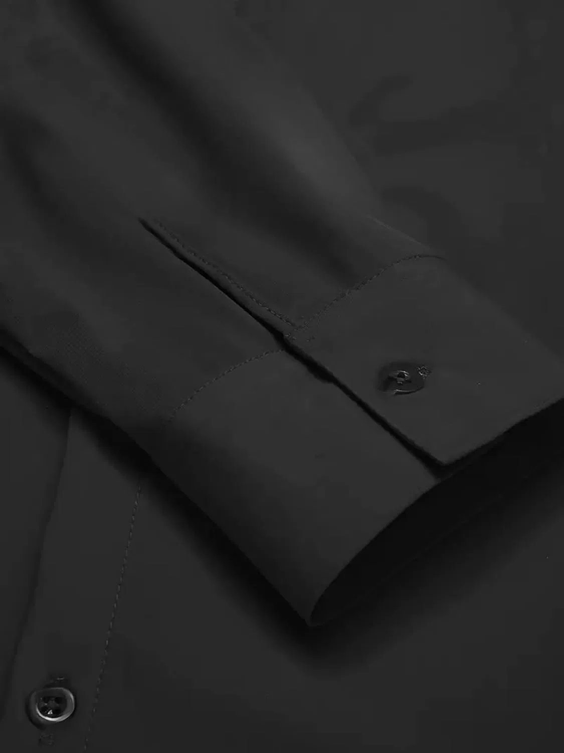Мужская рубашка с длинным рукавом, Formal Dress Shirts, тёмно-синий — фото 3