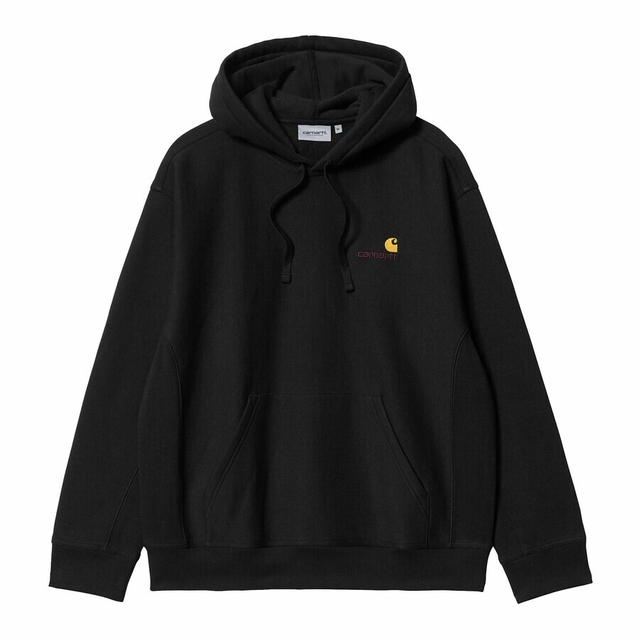 

Спортивная толстовка Carhartt WIP American Script, черный