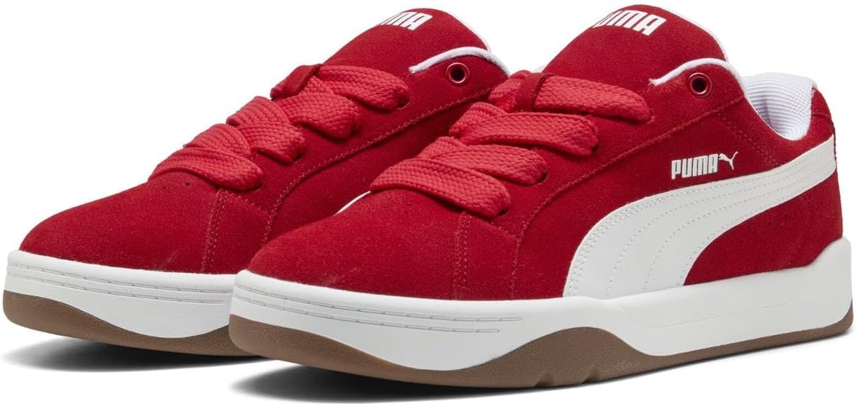 

Кроссовки PUMA Unisex-Adult Park Lifestyle Easy Sd, белый/красный