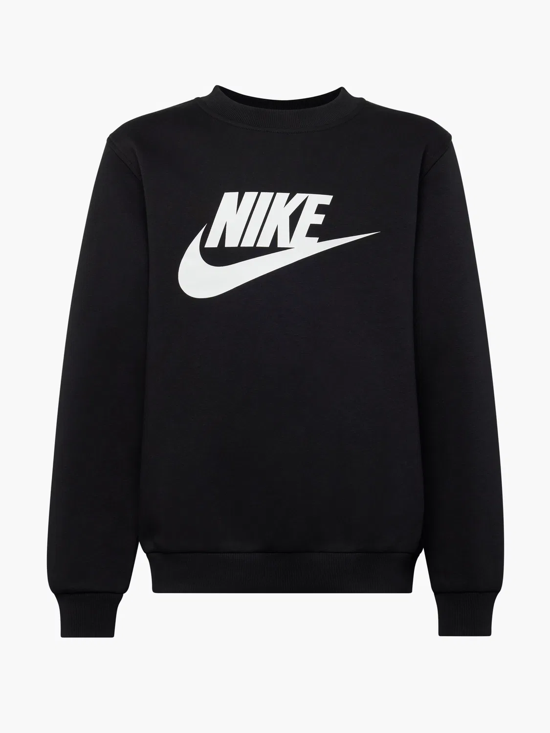 Детский свитшот свободного кроя Nike, черный