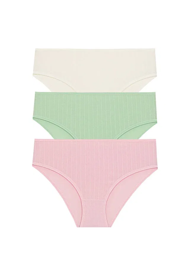 Детские трусы для девочек с принтом комплект 3 шт Berrak, Standard