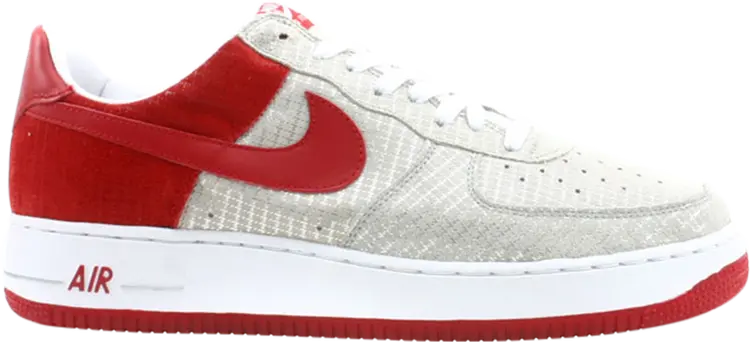 

Кроссовки Nike Air Force 1 Premium 'Christmas', серебряный, Серый, Кроссовки Nike Air Force 1 Premium 'Christmas', серебряный