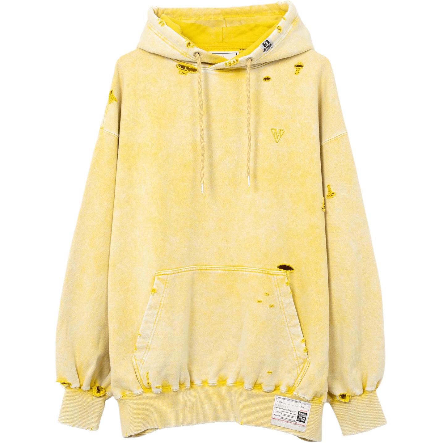 

Толстовка FW25 женская Maison Mihara Yasuhiro, желтый