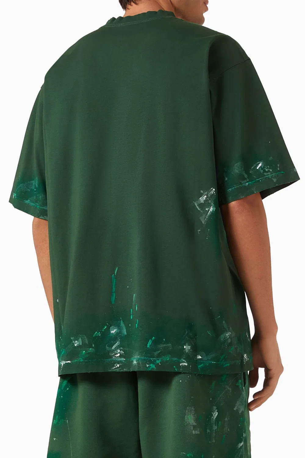 Футболка с принтом Paint Splatter Balenciaga — фото 3