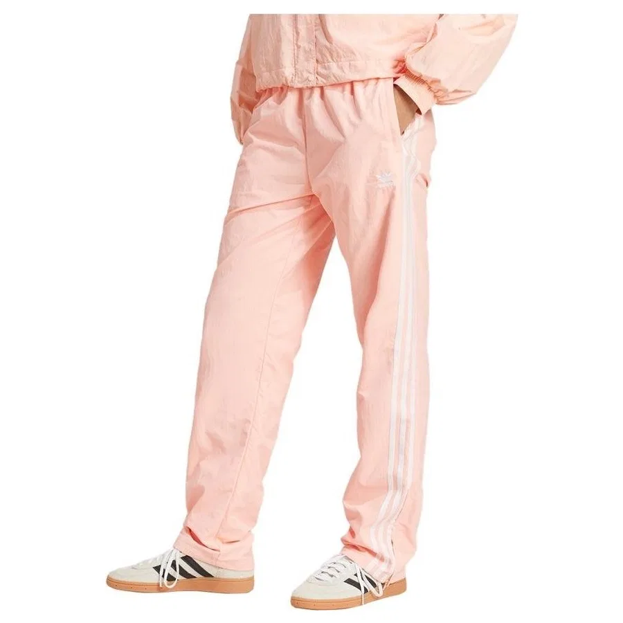 Женские спортивные штаны с завязкой, модель WOVEN TP JN5993, adidas, Розовый — фото 2