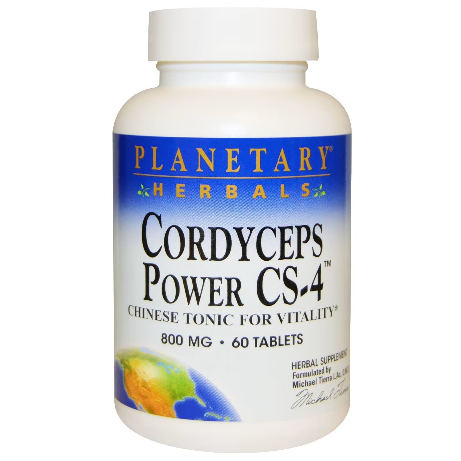 

Planetary Herbals Кордицепс Пауэр CS-4 800 мг, 60 таблеток