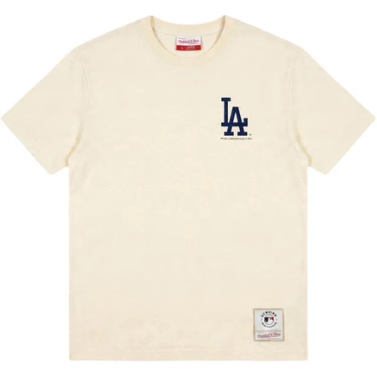 Детская футболка с принтом X MLB New York Yankees Mitchell Ness, Ecru