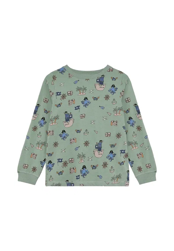 Пижама принт Long sleeve set all over print Minymo, pad — фото 3