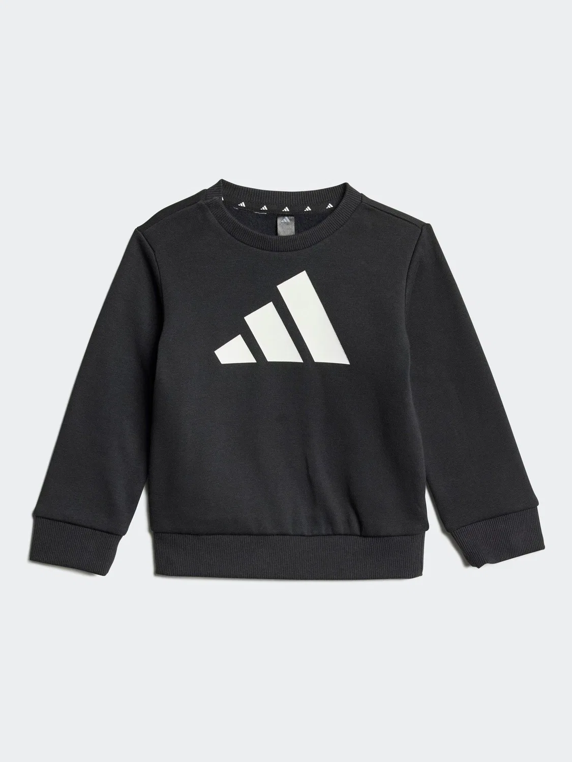 Спортивный костюм из футера adidas, черный — фото 2