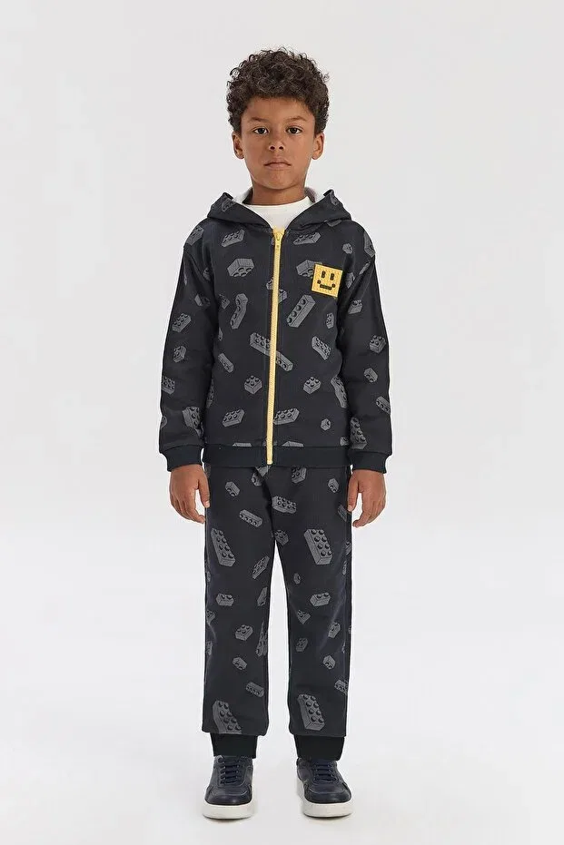 Детское для мальчиков свитшот с узором Nebbati, Patterned