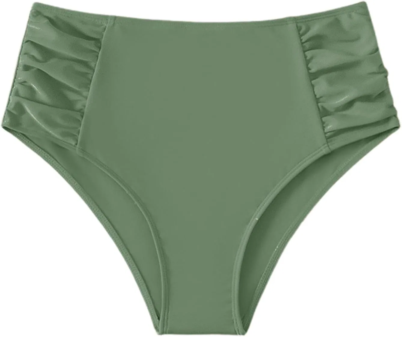 Женские плавательные шорты с завышенной талией Generic, Green