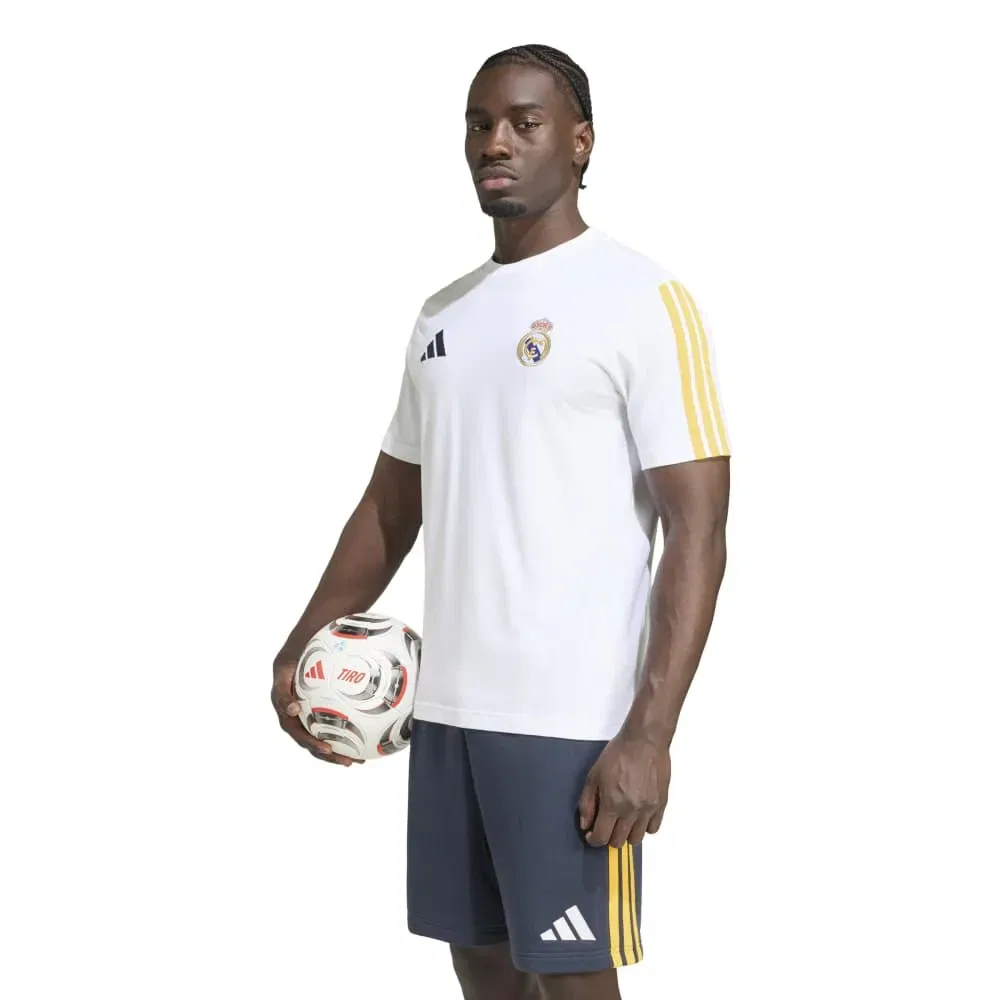 Мужская футболка с коротким рукавом Real Madrid DNA Adidas, White